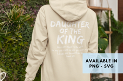 Daughter of the King | Faith-Based PNG Design | Bible Verse Product Image 2