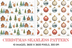 Christmas Seamless Pattern Product Image 4