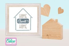 Home Sweet Home SVG |Rustic Farmhouse Sign SVG Product Image 4