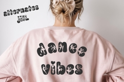 Dance Font, Groovy Ballet Font, Dancer Alphabet Letters Product Image 5