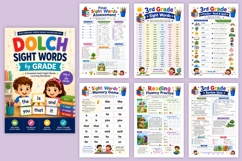 Dolch Sight Words by Grade Product Image 5