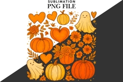 Pumpkins png design for T-shirts Product Image 2