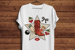 Retro Western Cowgirl Sublimation PNG Product Image 5