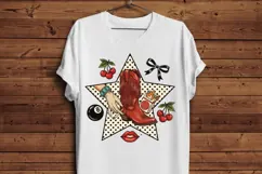Retro Western Cowgirl Sublimation PNG Product Image 5