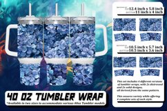 3D Floral Fantasy Tumbler Design Product Image 1
