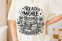 Read More Books Svg, Book Lover Svg, Book Club Svg. Product Image 6