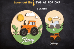 Baby Name Sign Bundle SVG laser cut files for Glowforge Product Image 5