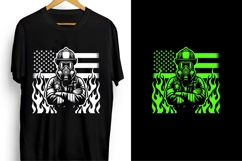 Firefighter Silhouette Vector Illustration Product Image 5