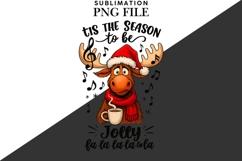 Christmas moose png design for T-shirts Product Image 2