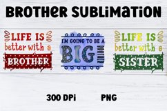 Brother Quotes Sublimation | T-Shirt Design | Brother PNG Product Image 6