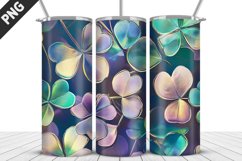 3D St Patrick&#039;s Day Tumbler Wrap| Sublimation Design Product Image 2