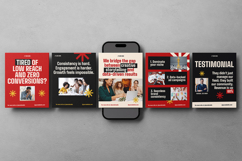 Bold Modern Digital Agency Social Media Post Product Image 5