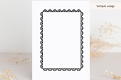 Scallop Border SVG Bundle, Seamless Border Product Image 5