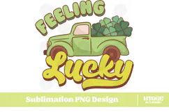 Happy St Patrick's Day PNG DTF Irish Lucky Leprechaun Beer Product Image 1