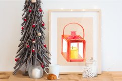 Vintage Lanterns, Victorian Clipart, Watercolor Lanterns Product Image 8