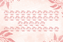 Vine Velvet Split Monogram - Botanical Split Serif Font Product Image 4