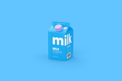 500 ml Tetra Rex mockup. Half Side view Product Image 5
