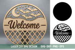 Welcome SVG - Laser Cut Design Product Image 2