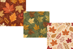 Fall Spice Textures Seamless Pattern, Digital Papers Product Image 5