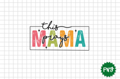 Mother's Day Sublimation PNG Design, Mom png design Product Image 5