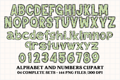 St patrick alphabet png clipart, st patrick letters doodle Product Image 5