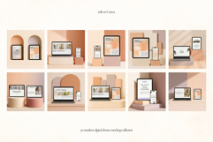 50 Digital Devices Canva Mockups Product Image 5