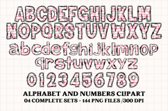 Little Angel Alphabet png clipart, angel letters doodle Product Image 5