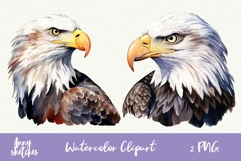 American Bald Eagle PNG Sublimation. Presidents day clipart Product Image 1