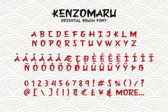 Kenzomaru - Oriental Brush Font Product Image 5
