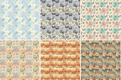 Retro 90s Heartbreaker Digital Paper,Y2K Seamless Pattern Product Image 5