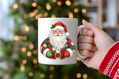 Christmas Patchwork Clipart Cozy Festive Holiday Digital PNG Product Image 3