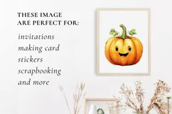 halloween cute pumpkin PNG, Pumpkin Halloween Product Image 2