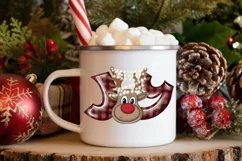 Reindeer Baby | Merry Christmas Joy | Red Buffalo Plaid Product Image 4