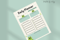 Cute Kids Daily Planner Template Editable Canva Printable Product Image 5