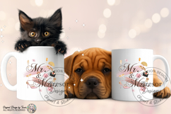 Mr And Mrs Glam Wedding PNG Fashion Clipart Sublimation Product Image 6