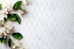 White Flowers Background, Floral Background Designs Product Image 5