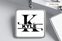 Golf Monogram SVG Bundle 26 Letters Product Image 5