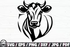 Cow Face x90 Silhouette BUNDLE Product Image 8