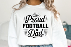 Proud Football Dad Svg | Game Day Svg | Shirt Svg Product Image 5