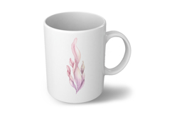 Wavy Ocean Seaweed Pastel Plant Aquatic Flora PNG Summer Product Image 6