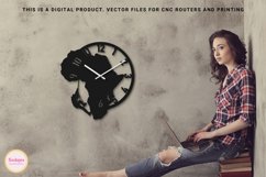 Wall Clock SVG, rock climbing svg, clock face svg file Product Image 6