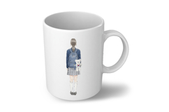 Modern Student Uniform Taegeukgi Bear Keychain PNG Product Image 6