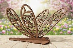 3D Dragonflies Laser Cut Bundle | Glowforge | SVG Product Image 5