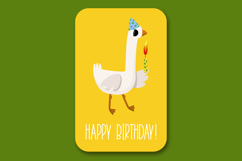 Party Goose Birthday Illustration Product Image 6