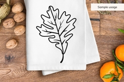 Hand Drawn Autumn Leaf SVG Product Image 5