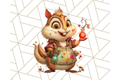 Forest Alchemist Animals Clipart PNG, Fall Animal Png Product Image 5