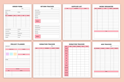 Women CEO Organizer Canva templates Product Image 5