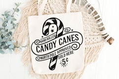 Hand Rolled Candy Canes North Pole Approved Svg, Winter Svg. Product Image 5