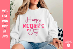 Mother&#039;s day SVG Design, SVG Cut file design Product Image 1