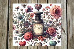 Vintage Love| 4 Skinny tumbler sublimation designs Product Image 5
